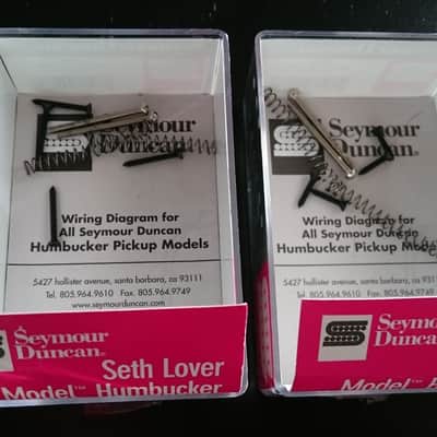 Seymour Duncan Seth Lover SH-55 set - FREE shipping image 10