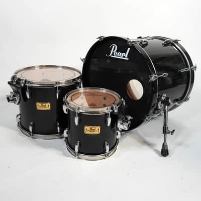 Pearl Masters Custom 3-Piece Drum Kit in Black image 6