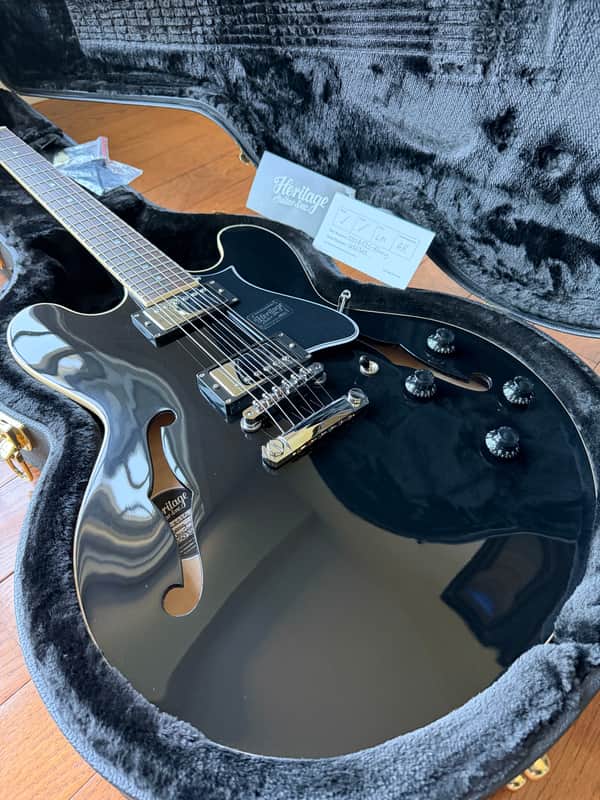 2025 Heritage H-535 Standard - Ebony Black image 1