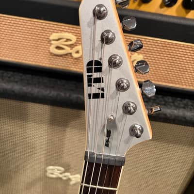 ESP LTD KS M-6 Evertune Ken Susi Signature 2019 - Present - Metallic Silver image 2