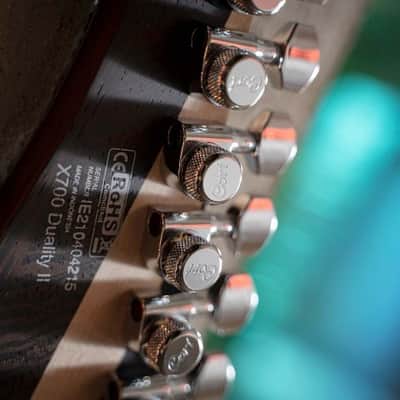 Cort X700 DUALITY II | X Series Duality II Double Cutaway Electric Guitar, Lava Burst. New with Full Warranty! image 16
