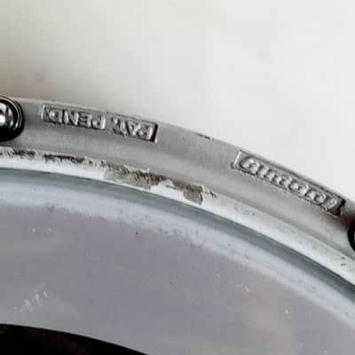 Ludwig Free Floater 12x14" Marching Snare Drum Die-Cast Rims Frame Silver Wrap image 13