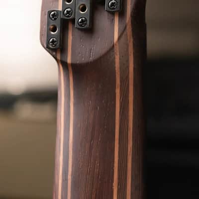 Ibanez EHB1506MS 6-String Electric Bass - Black Ice Flat with Gig Bag - Floor Model image 6
