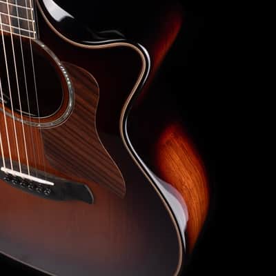 Taylor Next Generation Builder's Edition 814ce Shaded Edgeburst Acoustic Electric Guitar With Case image 8