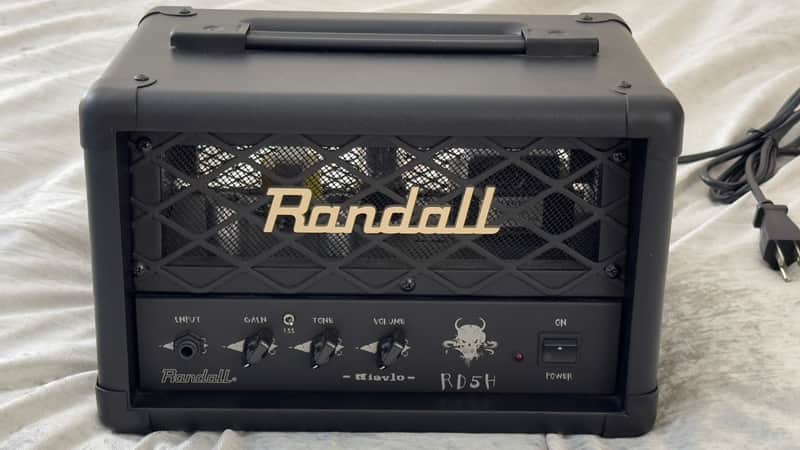 Randall RD5H Diavlo 5-Watt Tube Guitar Amp Head - Black image 1