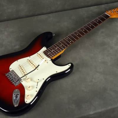 Jim Deacon S-Style Electric Guitar - Red Burst - 2nd Hand image 8