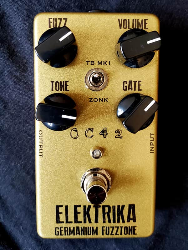 JDM Pedals Elektrika LTD Fuzz | Vintage OC42 Mullard Germanium Transistors | Tonebender Mk1 image 1