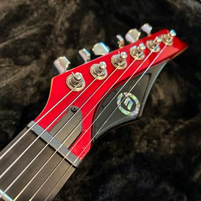 Moog E-1 electromagnetic infinite sustainer guitar - Candy Apple Red image 3