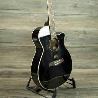 Ibanez AEG8E-BK Black image 5