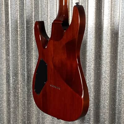 ESP LTD H-200 Flame Top Dark Brown Sunburst Guitar H200FMDBSB #2092 Used image 8