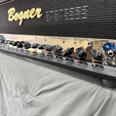 Bogner Ecstasy Classic 101B EL34 3-Channel 120-Watt Guitar Amp Head with Class A/AB Switch 2010s - Black image 2