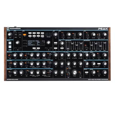 Novation Peak Eight-Voice Desktop Polyphonic Synthesizer - Open Box Mint image 1