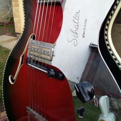 Vintage Bauer Jazz 1960 Redburst image 6