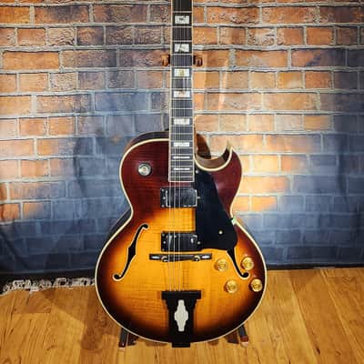 Vintage 1978 Ibanez 2635 Artist Archtop Semi-Hollow Sunburst w/ OHSC image 2