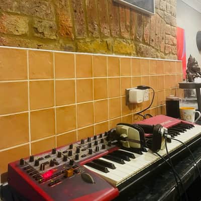 Nord Lead 2X 49-Key 20-Voice Polyphonic Synthesizer -virtual analogue  - Red