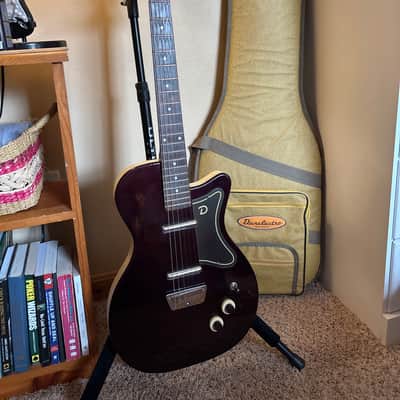 Danelectro 56 U-2 Reissue 1998 - 2004 - Beatnik Burgundy image 2