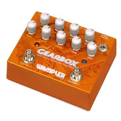 New Wampler Gearbox Andy Wood Signature Dual Overdrive Guitar Effects Pedal image 2