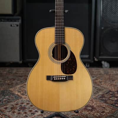 Martin OM-28E Standard Series Acoustic/Electric Guitar with Hardshell Case image 3