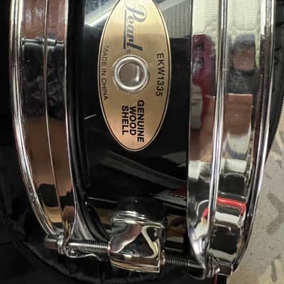 Pearl Student Snare and Bell Glockenspiel w Rolling Case 2010s - Black image 12