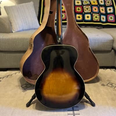 Kay/Harmony Old Kraftsman Archtop Guitar 1950’s-1960’s Sunburst W/Original Case image 11