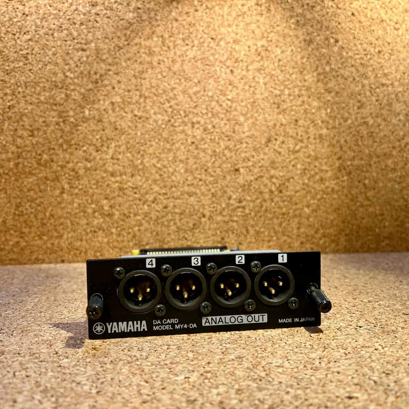 Yamaha MY4-DA 4ch Analog Out DA Card Board Audio Interface – Warranty image 1