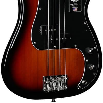 Fender American Professional Classic Precision Electric Bass. Rosewood Fingerboard, 3-Color Sunburst TGF33 image 2
