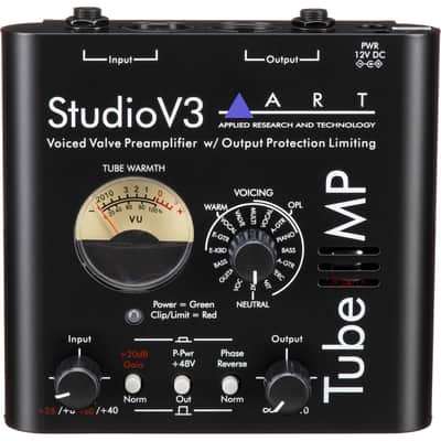 ART Tube MP Studio V3 Microphone Tube Preamplifier image 1