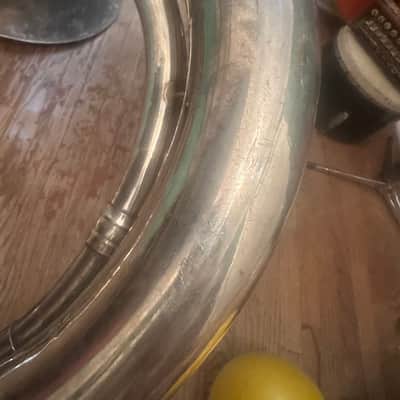 King 2350 BBb Sousaphone with detachable cluster, includes case. image 13