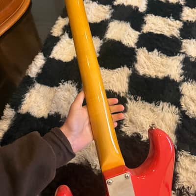 Squier Simon Neil Signature Classic Vibe Stratocaster 2012 - Fiesta Red Fender image 9