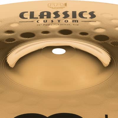 MEINL CC14PH-B Classics Custom Brilliant Powerful HiHat 14 Zoll Becken image 4