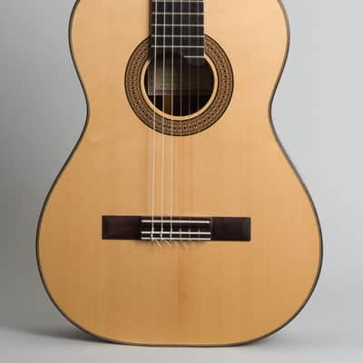 Jorge Menezes  Hermann Hauser Style Classical Guitar (2023), ser. #106, black tolex hard shell case. image 3