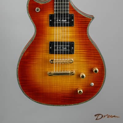 1998-2000 Harvey Leach Dragon, Mahogany/Maple/TW Doyle Pickups image 3