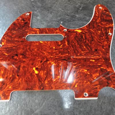 W.D. Custom Pickguards Fender Telecaster 8 Hole Pickguard 2010's - Vintage Tortoise image 9