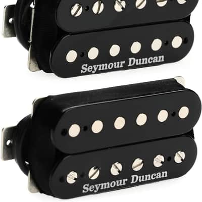 Seymour Duncan 11104-17-B Green Magic Humbucker 2-piece Pickup Set - Black image 2