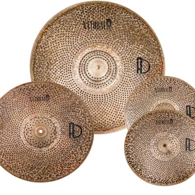 Natural R Low Noise Cymbal Box Set + 18 Crash + 16 China + 10 Splash / Super Deal image 2