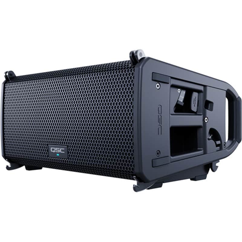 QSC LA 108 1300W Active 8" Line Array Loudspeaker (Black) image 1