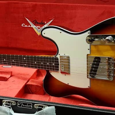 2024 Fender  Custom Shop American Custom Telecaster NOS RW Bleached 3-Color Sunburst image 4
