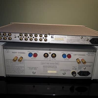 Perreaux PMF1850 & SM3 Matte Silver Amp and Preamplifer Vintage Stereo ~RARE~ LOOK ! image 5