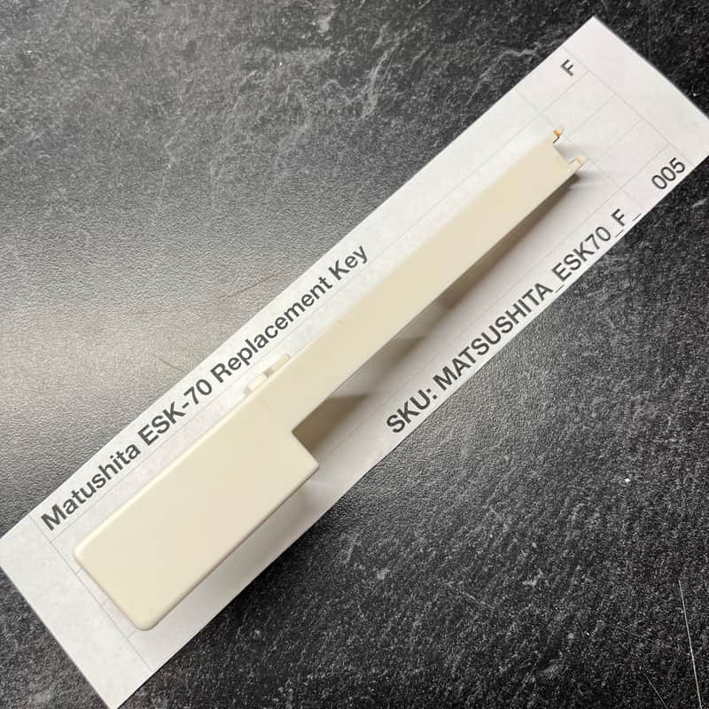 Matsushita Replacement F Key (ESK-70 Keybeds) for Korg Polysix/Poly-61/Poly-800/DW-6000, Memorymoog, Oberheim OB-8, Prophet-600, Akai AX-60, Kawai SX-210/240, etc image 1