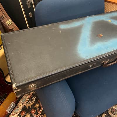 Vintage Gibson Les Paul Sg Rectangle Case Late 60’s Early 70’s Yellow Interior image 3