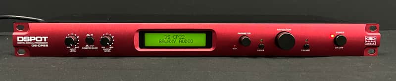 Galaxy Audio DS-CP22 Dual Channel Comp Limiter - Red image 1