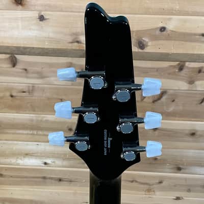 Ibanez PS3CM Paul Stanley Signature Electric Guitar - Black Cracked Mirror image 6