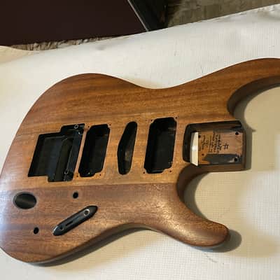 1991 Japan Ibanez 440s S Series Natural Mahogany Guitar Body Original Edge Tremolo Ready image 2