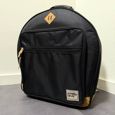 Tama SLP Black Brass 6.5x14 with Powerpad Designer Snare Bag image 3