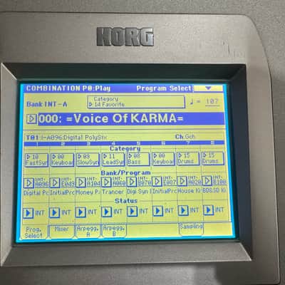 Korg Triton Studio 88-Key 120-Voice Polyphonic Workstation 2002 - 2005 - Silver image 19