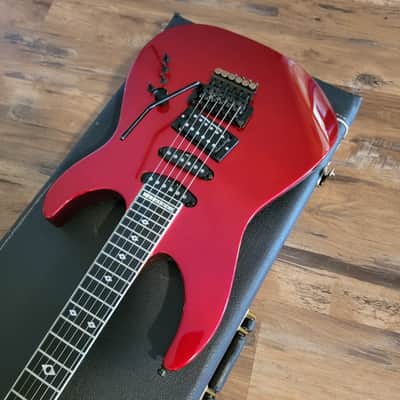 Kramer American Stagemaster Custom Electric Guitar 1980s Candy Red W/OHSC image 6