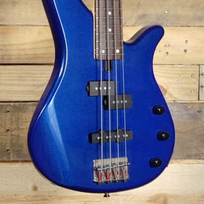 Yamaha RBX170 4-String Bass Guitar Metallic Blue | Reverb