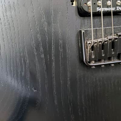 Charvel Pro-Mod DK24 HSS HT Black Ash / Open-Pore Black 2021 Mexico w/ Seymour Duncan Pickups – Low-Tuning Setup image 7