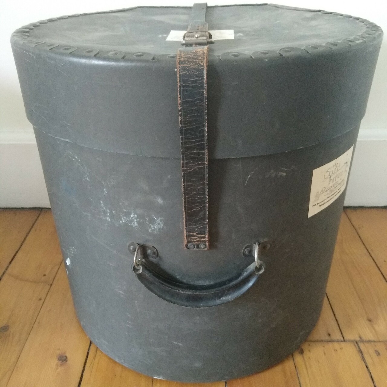Humes&Berg 14x14" Floor Tom Drum Hard Shell Fiber Case Protective Shell Fibre60s — main photograph