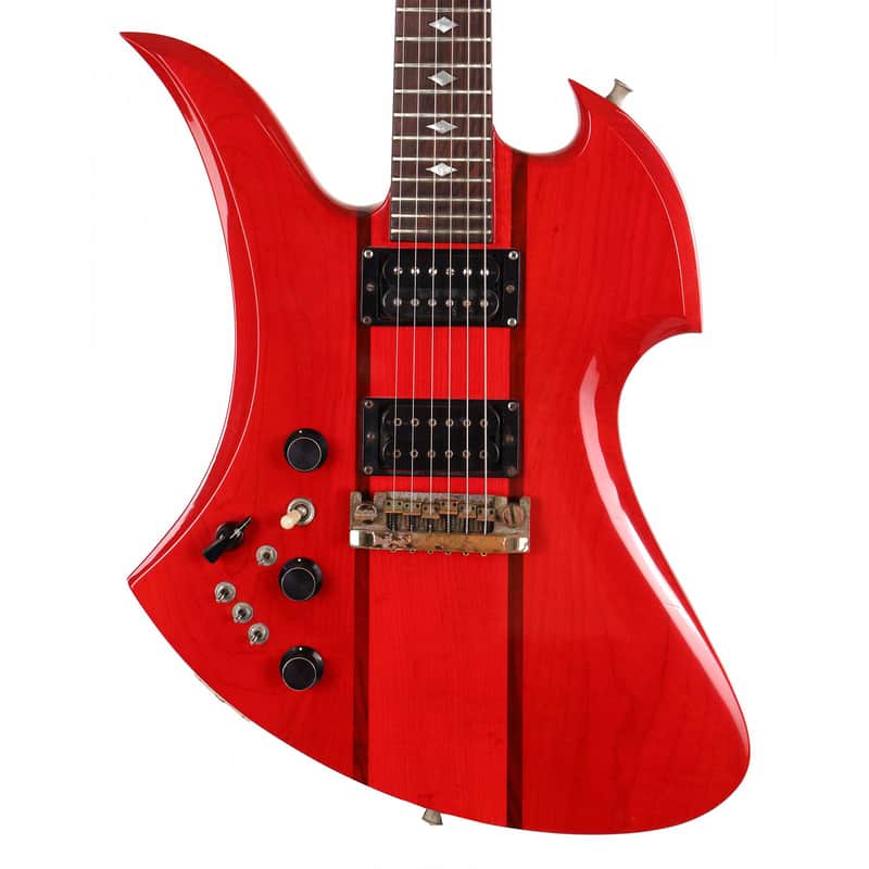 1982 B.C. Rich Mockingbird Left-Handed Cherry Red | Reverb 1982 B.C. Rich Mockingbird Left-Handed Cherry Red | Reverb